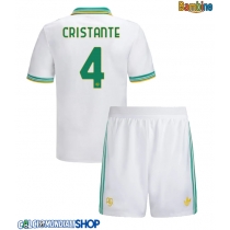 Maglie da calcio AS Roma Bryan Cristante #4 Terza Maglia Bambino 2025-26 Manica Corta (+ Pantaloni corti)